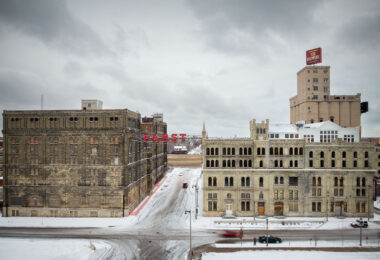 Historic Pabst Brewery in Milwaukee, Wisconsin.