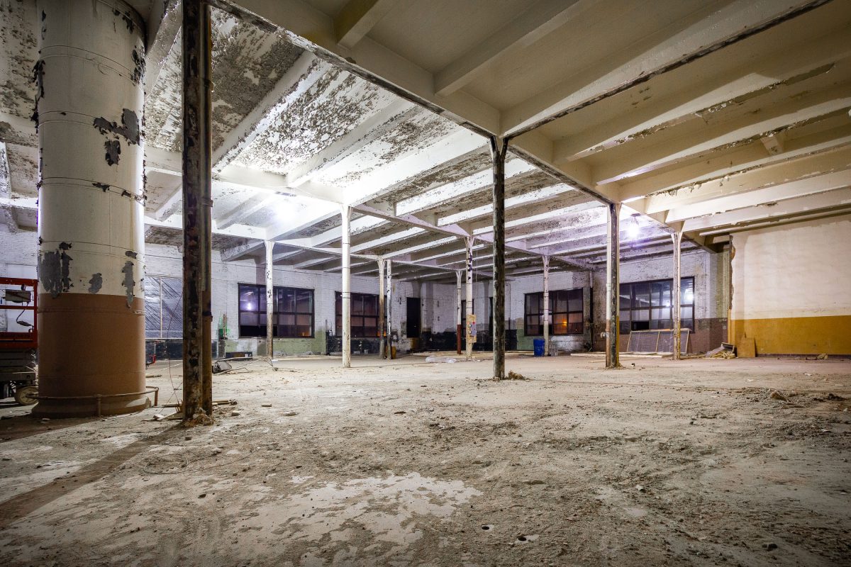 Vacant Production Floor, Schmidt Brewery, St. Paul