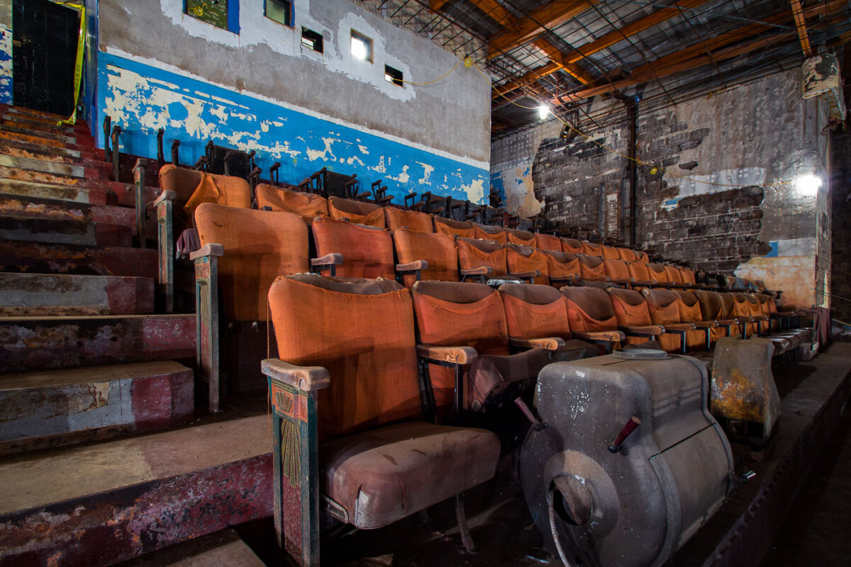 Abandoned Hollywood Theatre in Minneapolis
