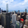 The 35 West Wacker building in downtown Chicago.