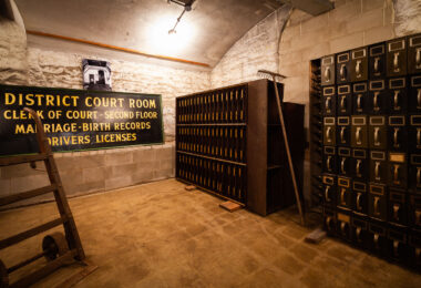 A tour inside the Historic Washington County Courthouse, Stillwater, Minnesota