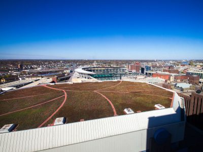 Green Roof of Target Center & Target Field, Minneapolis