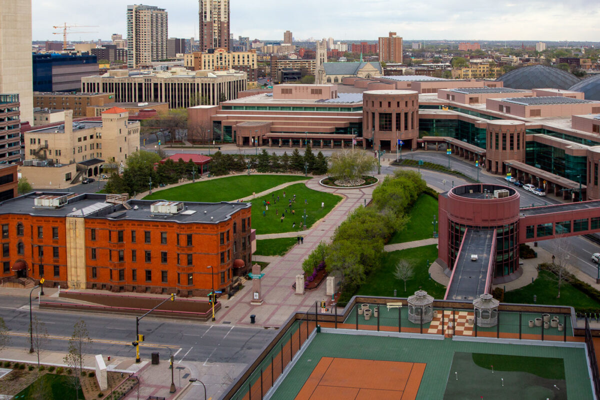 Minneapolis Convention Center in Downtown Minneapolis.