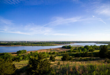The Minnesota River in Eden Prairie, Minnesota.
