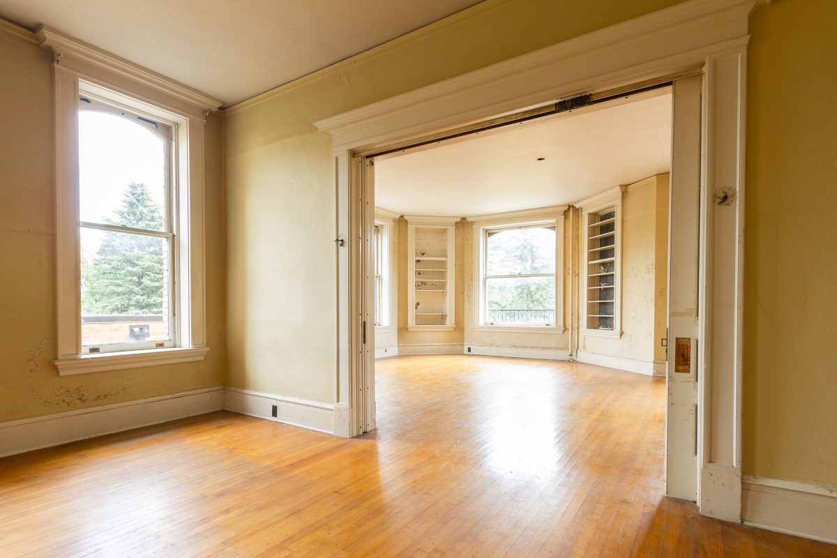 Bay Window Parlor, Fergus Falls Kirkbride Building, Minnesota