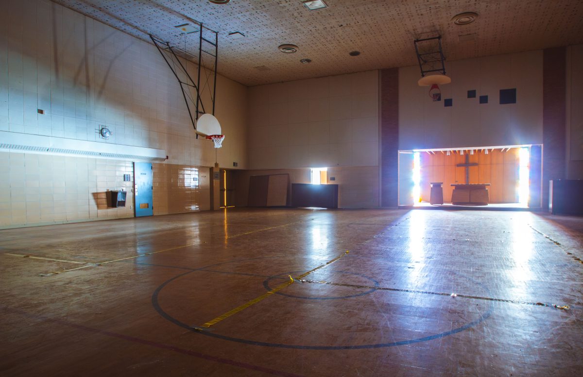 Gymnasium and Chapel, Fergus Falls Kirkbride, Minnesota