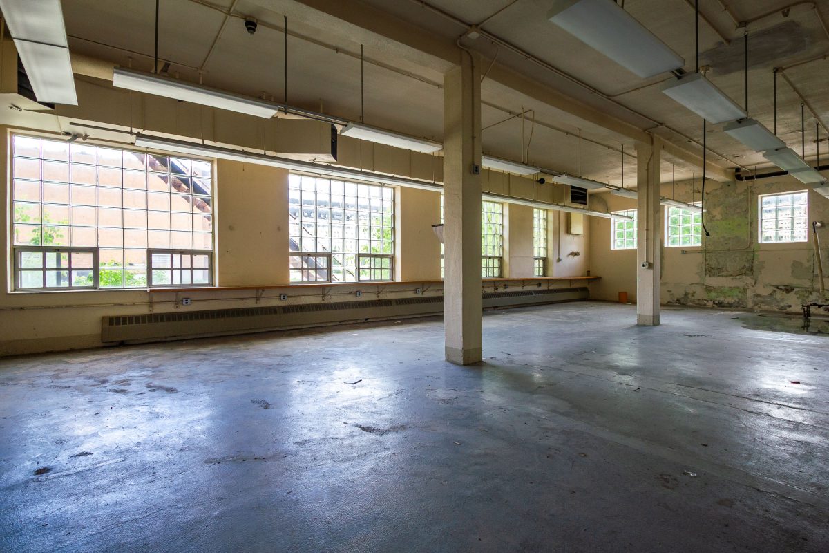 Open Ward Interior, Fergus Falls Kirkbride Building, Minnesota