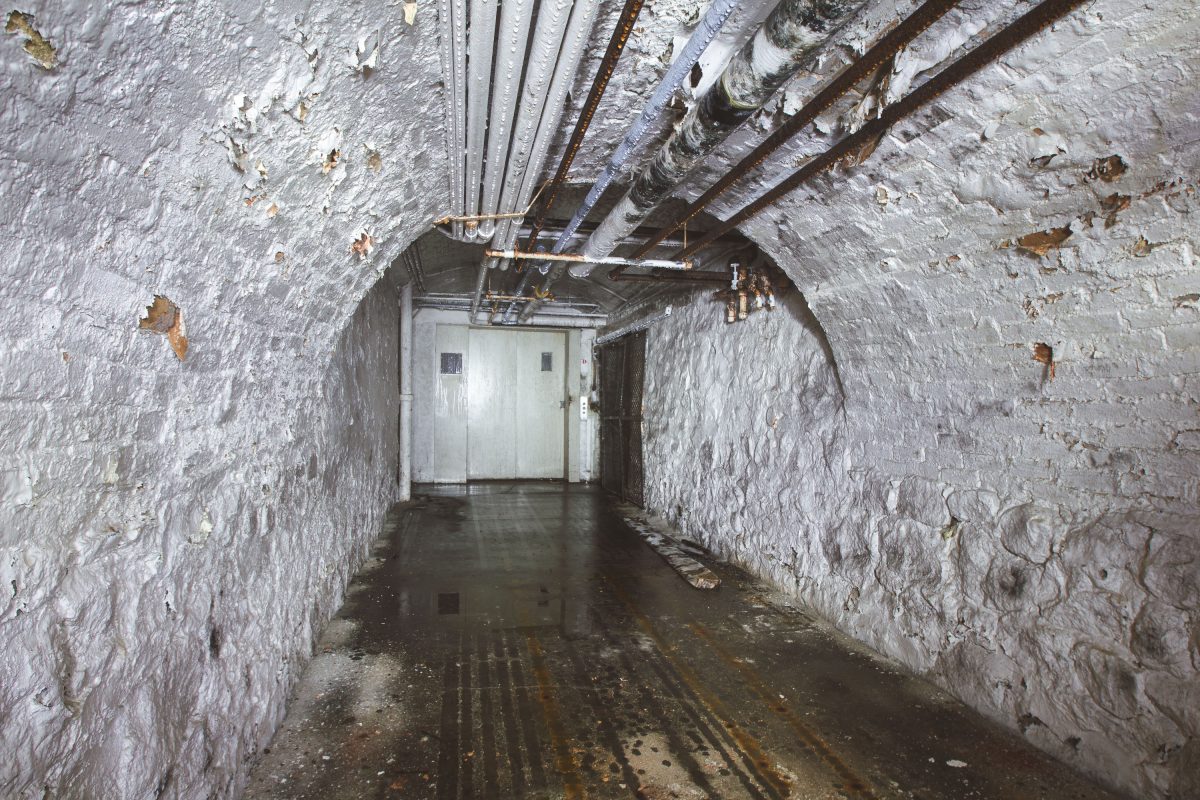 Steam Tunnel Passage, Fergus Falls Kirkbride Building, Minnesota