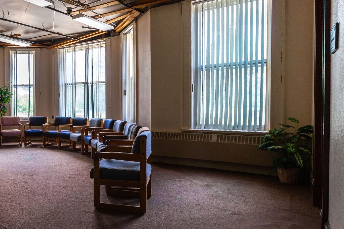 Waiting Room Chairs, Fergus Falls Kirkbride Building, Minnesota