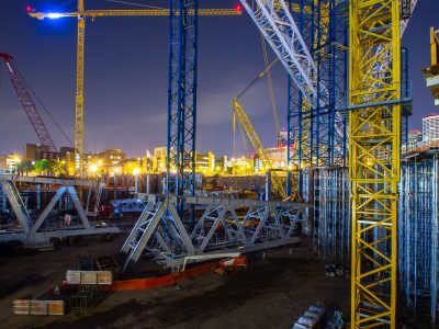US Bank Stadium Under Construction, September 2014