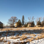 Winter at Fort Snelling in Minneapolis.