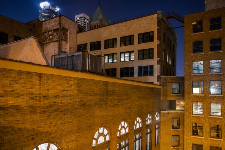 Minneapolis Grain Exchange Skyway 1 Small skyways at the Minneapolis Grain Exchange in downtown Minneapolis.