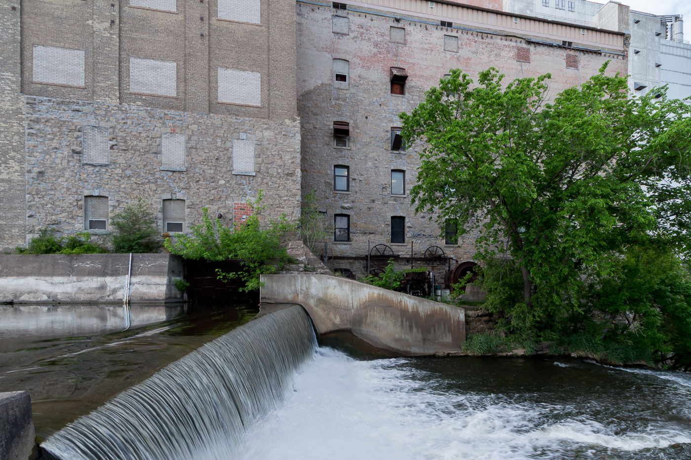 Vermillion Falls at Ardent Mills in Hastings Minnesota