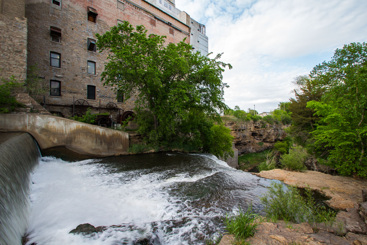 Vermillion River at the Ardent Mills facility in Hastings