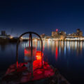 Downtown Saint Paul as seen from across the Mississippi River.