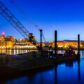 Downtown Saint Paul as seen from across the Mississippi River.