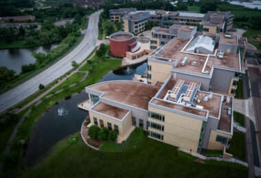 Optum corporate headquarters located in Eden Prairie, Minnesota.