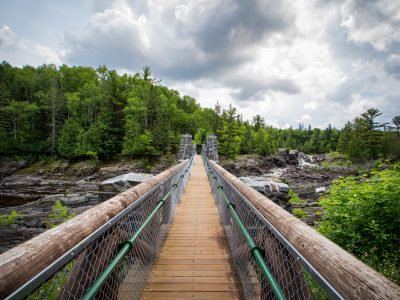 Jay Cooke State Park Suspension Bridge, St. Louis River