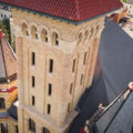 Aerial of fergus falls minnesota kirkbride