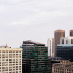 Buildings in downtown Chicago.