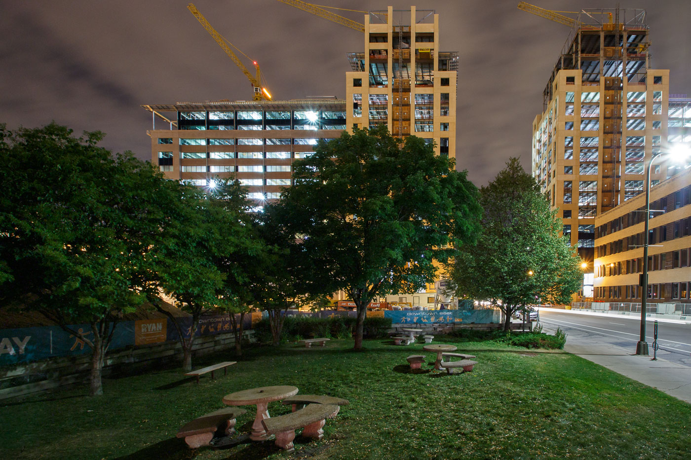 Downtown East Construction, Minneapoolis