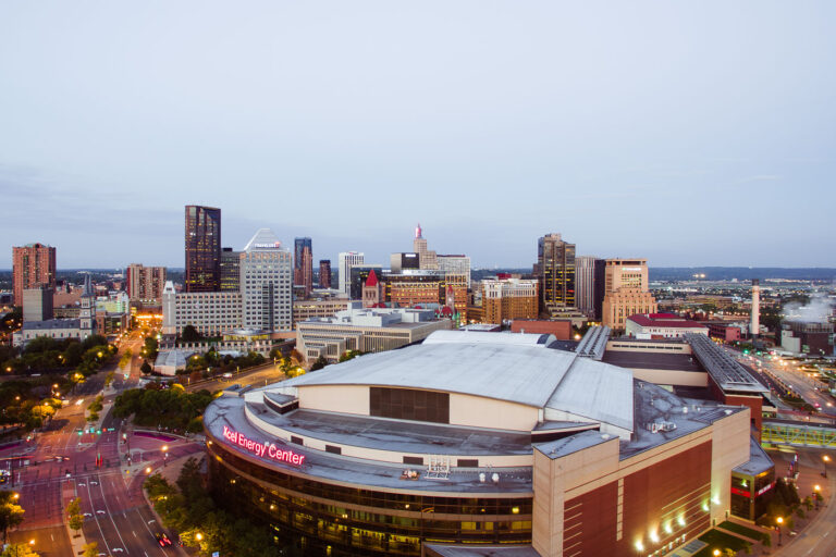 Xcel Energy Center in Downtown St. Paul 4 The Xcel Energy Center in Downtown St. Paul. In 2025, it was renamed Grand Casino Arena. It's the home of the Minnesota Wild.