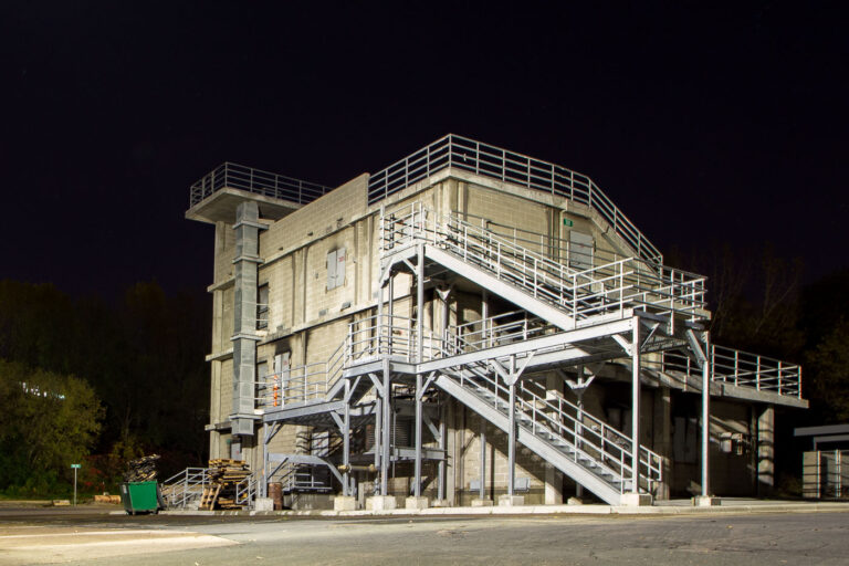 Firefighter Training Facility in Burnsville Minnesota 1 A firefighting training facility in Burnsville, Minnesota.