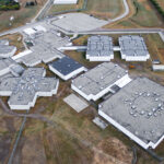 The Prairie Correctional Facility in Appleton, Minnesota. The 1,600 bed prison has been closed since 2010.