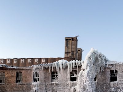 ADM Grain Elevator and Harris Machinery Fire Damage, Prospect Park, Minneapolis