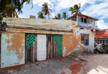 An abandoned gift shop in Punta Cana, Dominican Republic.