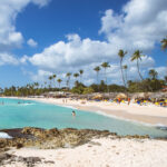 The beach at Iberostar Selection Hacienda Dominicus. Located in Bayahibe, Dominican Republic.