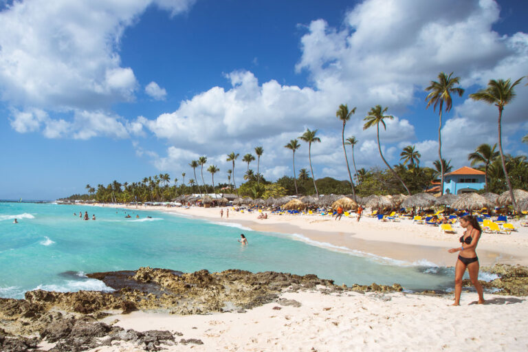 Beach at Iberostar Selection Hacienda Dominicus 1 The beach at Iberostar Selection Hacienda Dominicus. Located in Bayahibe, Dominican Republic.