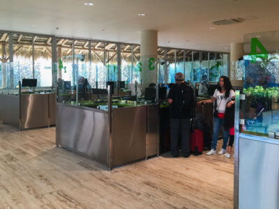 Punta Cana Airport Customs and Immigration Area