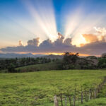 Sunset in El Seibo, Dominican Republic