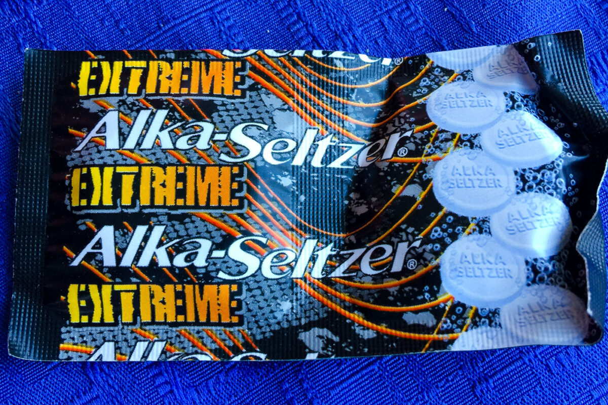 Extreme Alka Seltzer medicine in Dominican Republic