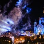 The Cathedral of Saint Paul during the 2017 Redbull Crashed Ice World Championship. February 2016.