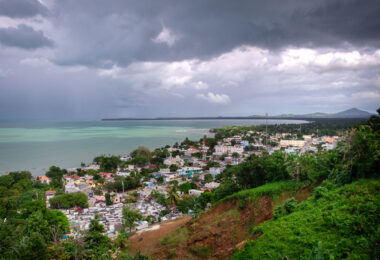An overlook in Miches, Dominican Republic