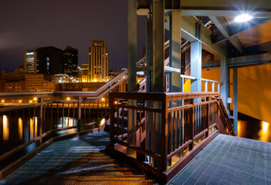 Wabasha Street Bridge in St. Paul, Minnesota.