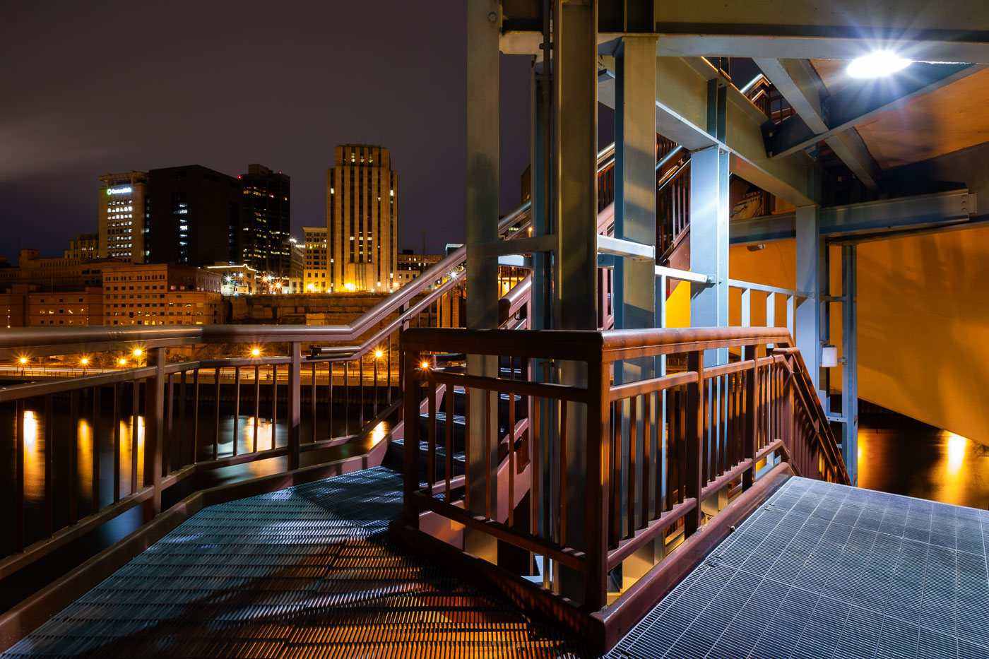 Wabasha Street Bridge in Downtown St Paul