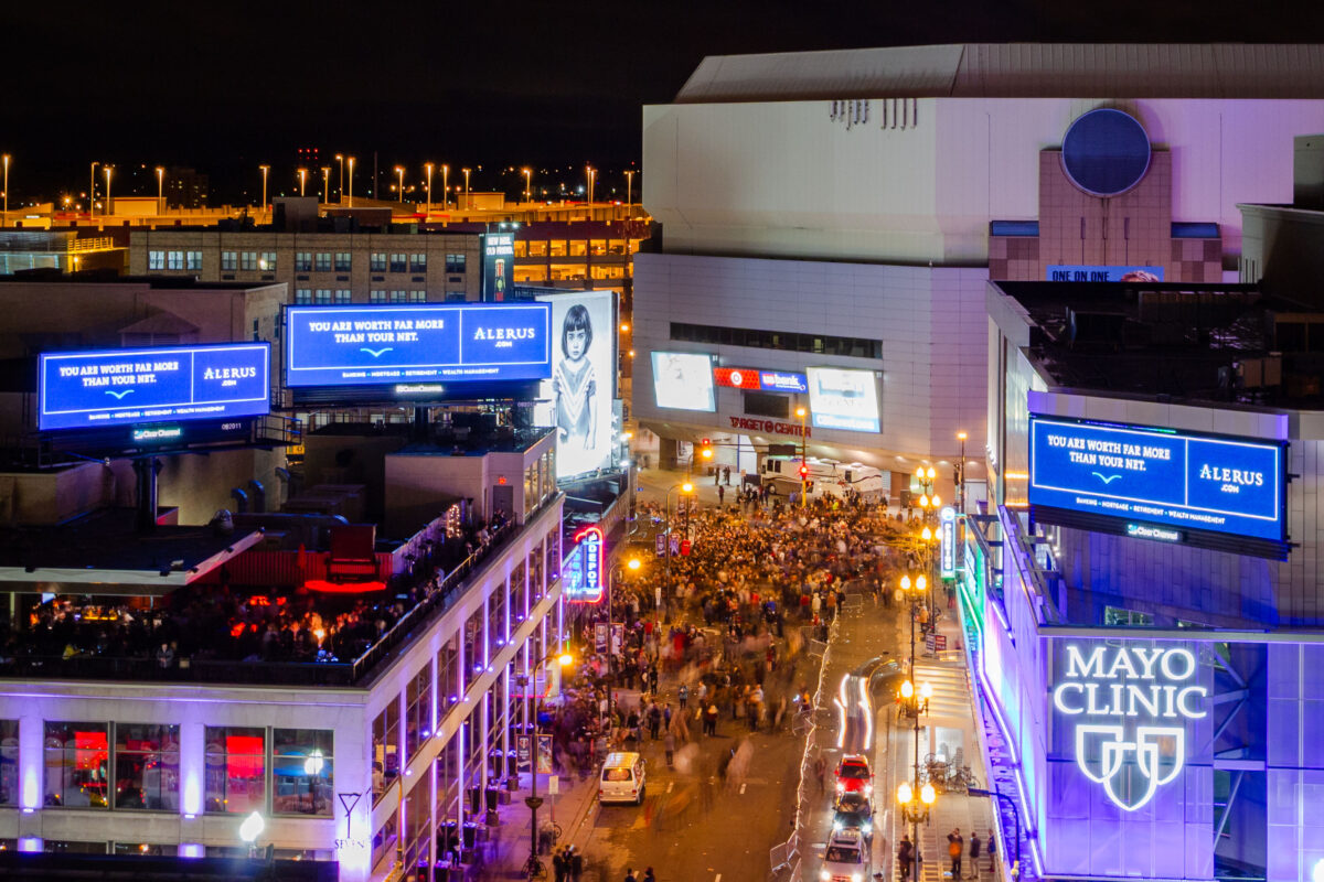 Prince Memorial Crowd at First Avenue, Minneapolis
