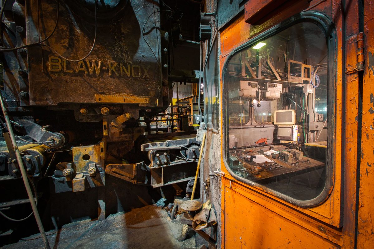 Blaw-Knox Press at ArcelorMittal’s East Chicago Works