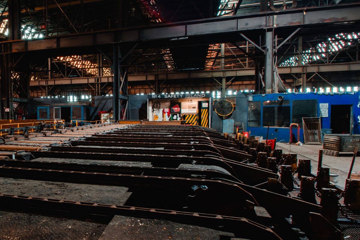 No. 4 Safety Island Inside the ArcelorMittal Steel Mill in East Chicago