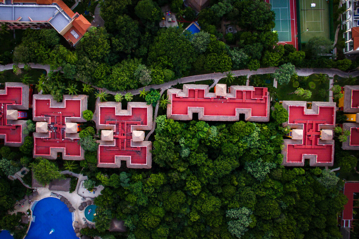 Iberostar Tucan in Playa Del Carmen Mexico Aerial Photo