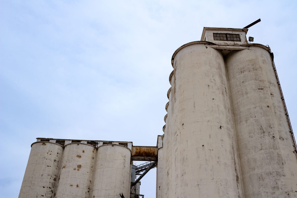 Abandoned Grain Elevator Silos, Omaha