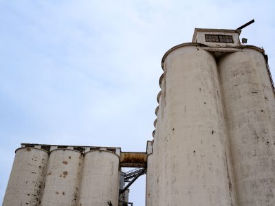 Abandoned Grain Elevator Silos, Omaha