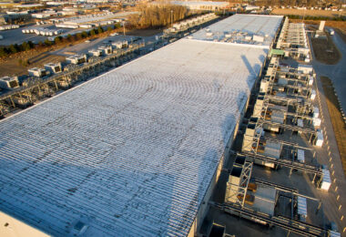 Google data center in Council Bluffs Iowa.