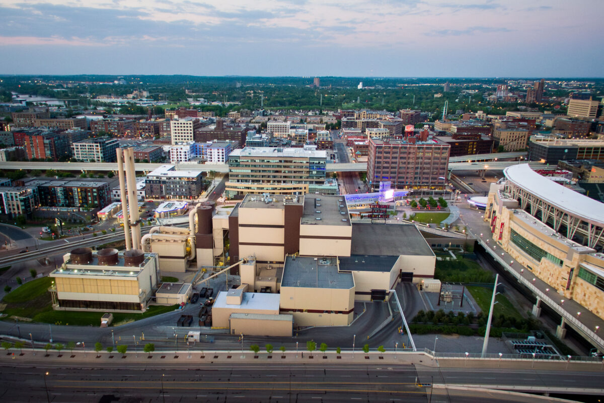 HERC Facility and Downtown Minneapolis
