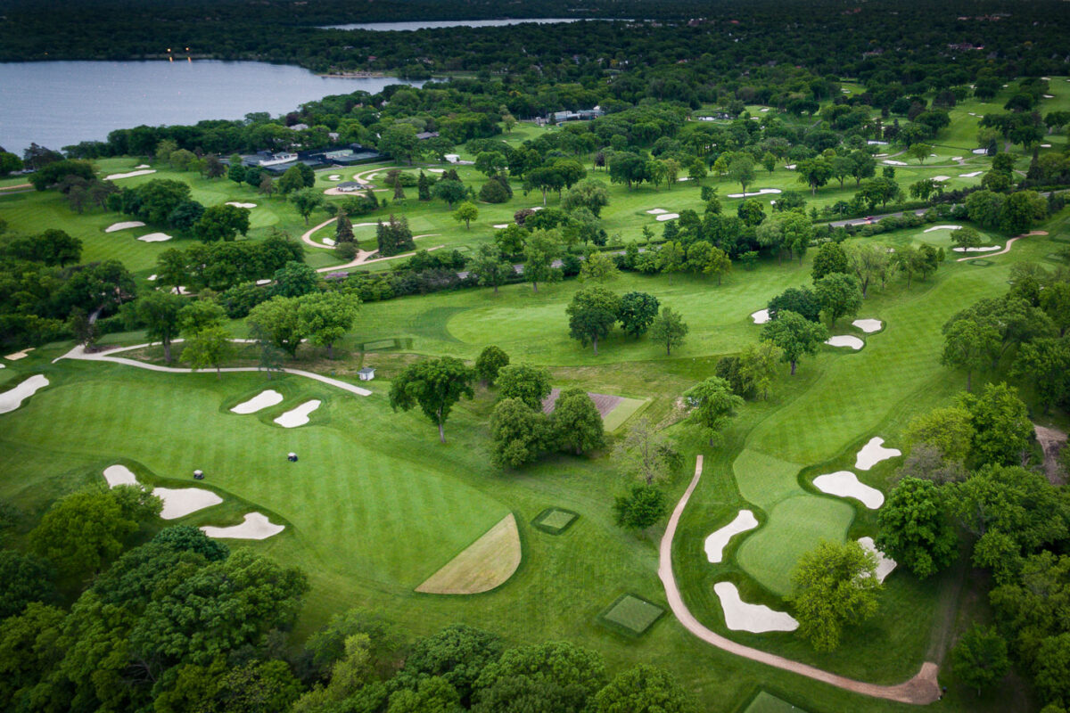 Minikahda Club golf course in Minneapolis, Minnesota.