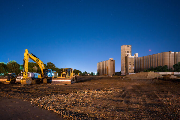 Demolition of the Kurth and Electric Steel grain elevators in Minneapolis