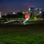 Located in the Walker's sculpture garden.